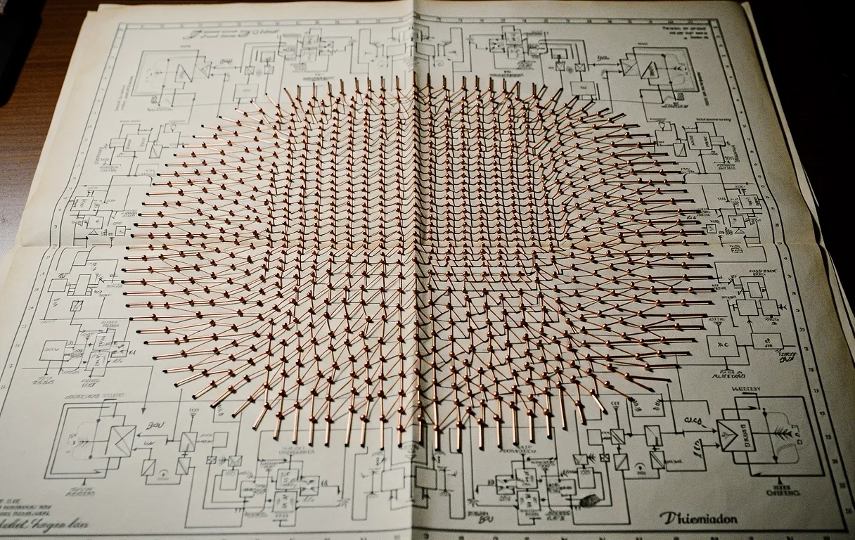 Neural circuit diagram