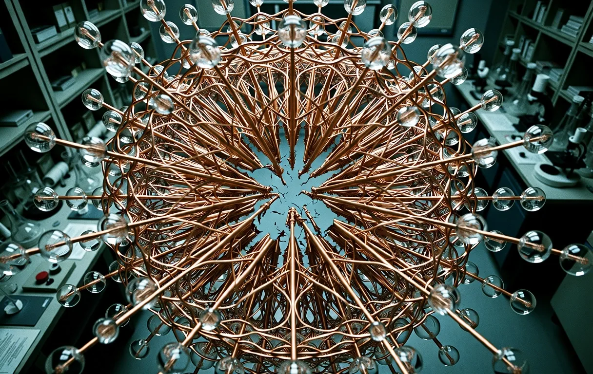 Vintage computer circuitry detail